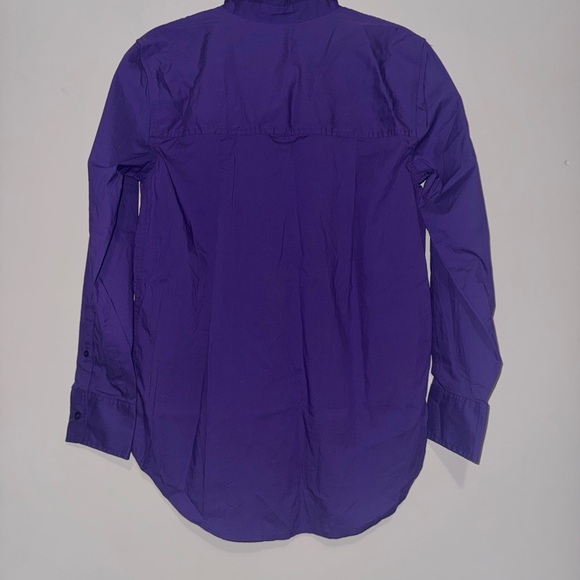 A New Day Purple Casual Button Down Shirt - Picture 5 of 5
